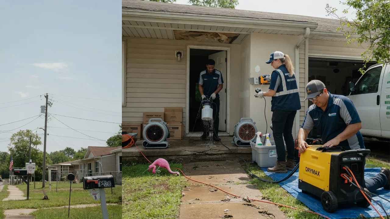 Storm Damage Water Removal in Park City, KS near me